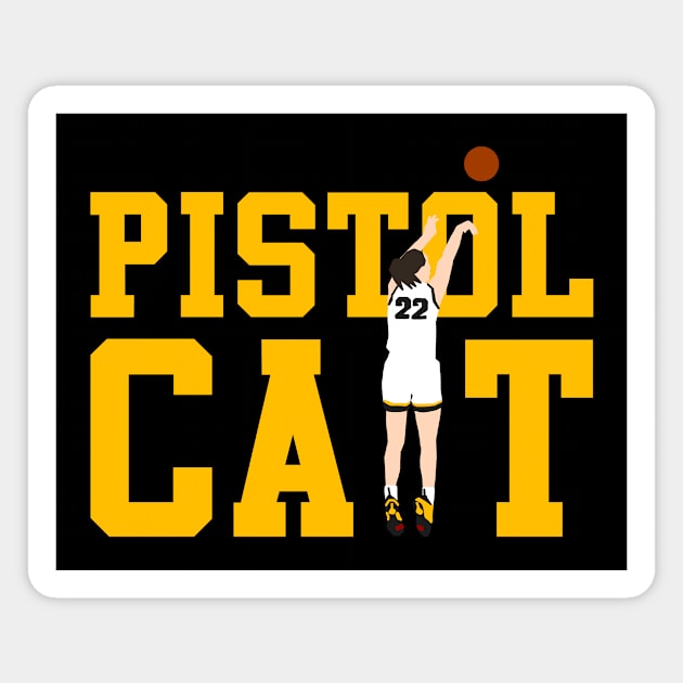 Pistol cait Magnet by Seeyaseiya